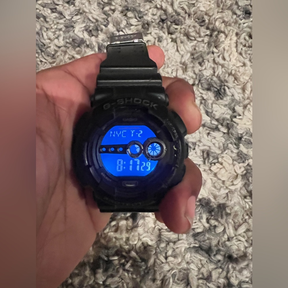 G-shock watch black